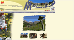 Desktop Screenshot of marchegghof.com